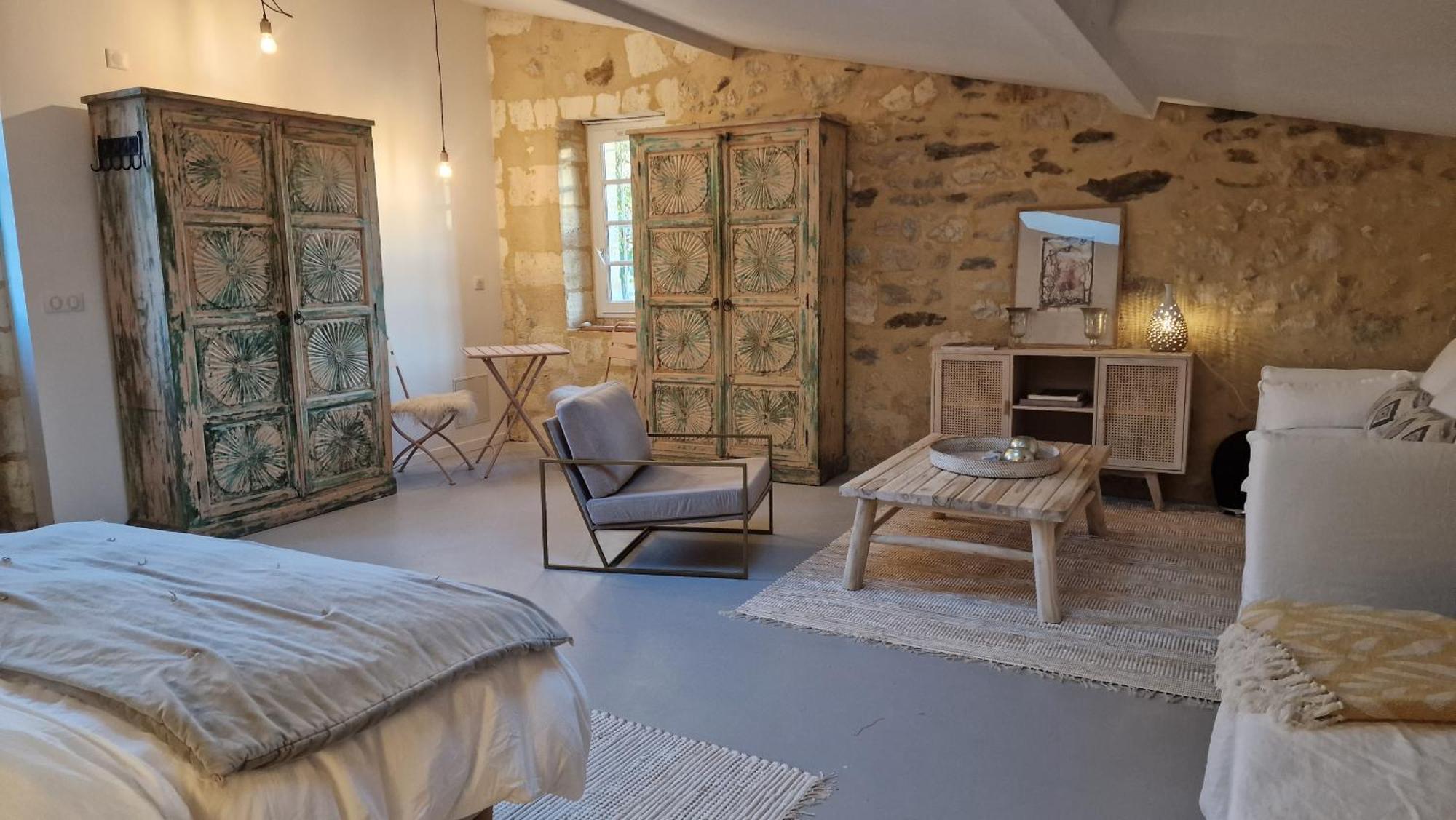 Casita Alegria & Cabana Alegria - 2 Chambres D'Hotes Plassac  Bagian luar foto